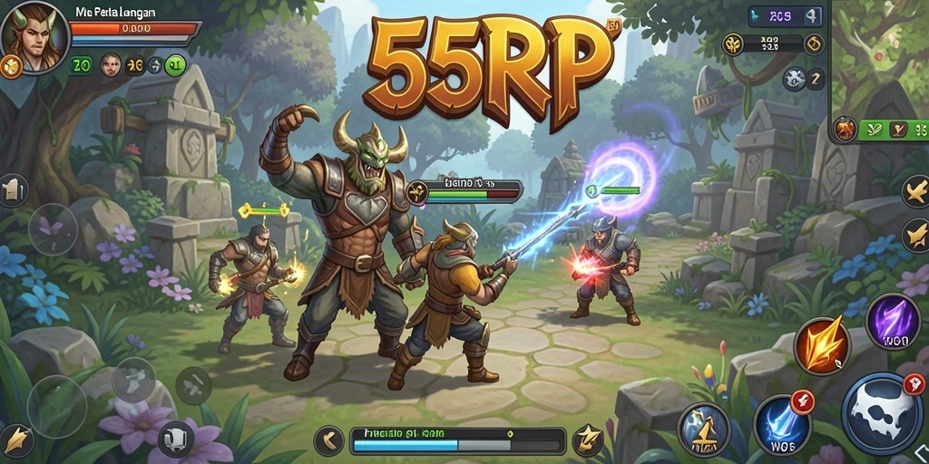 Tangkapan layar gameplay RPG yang menampilkan pertempuran mendebarkan.