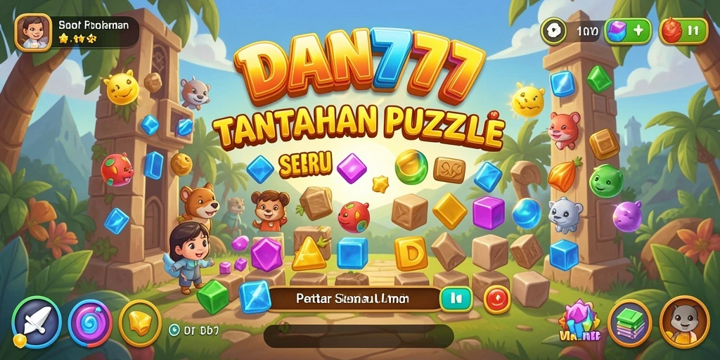 Tampilan gameplay <strong>DAN777</strong> yang penuh tantangan dan menyenangkan.