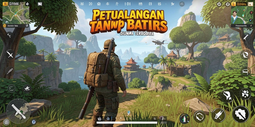 Tampilan gameplay IDX66 dengan eksplorasi dunia terbuka yang menakjubkan.