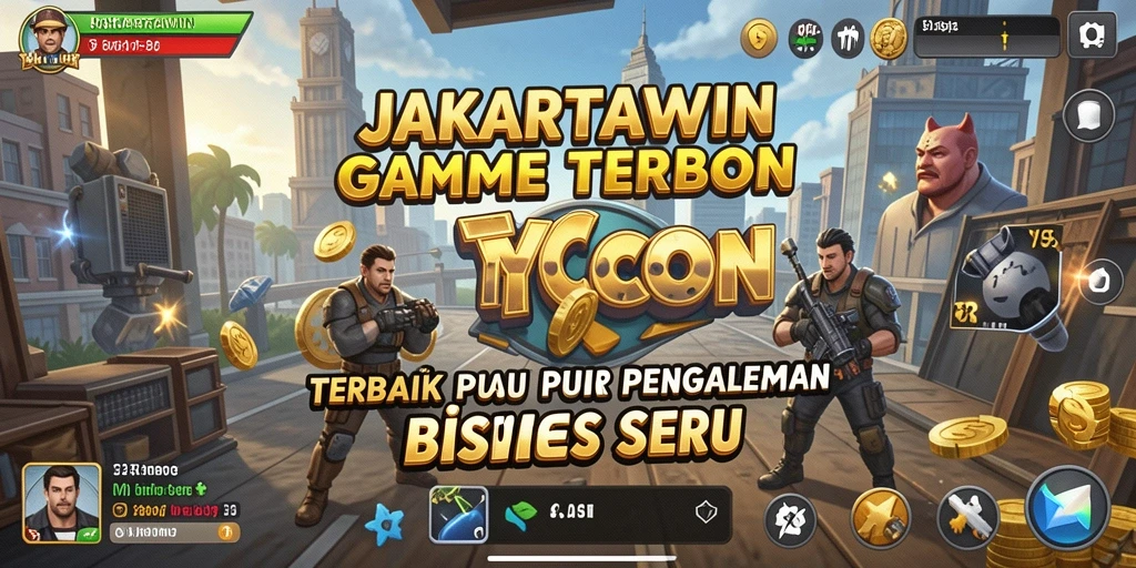 Tampilan gameplay JAKARTAWIN yang menarik dan dinamis.