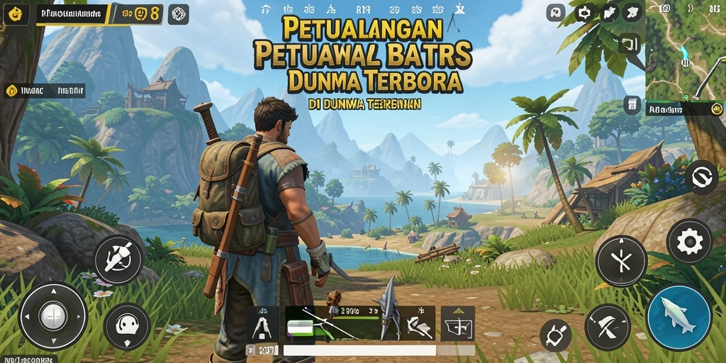 Tampilan gameplay seru dalam dunia Open World RPYYY.